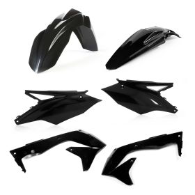 Kit de carénage 6 pièces noir ACERBIS pour KAWASAKI KXF 450 - USA
