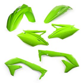 Kit carene 6 pezzi ACERBIS verde per KAWASAKI KXF 450 - USA