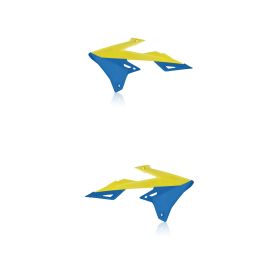 ACERBIS yellow/blue radiator side panels for SUZUKI RM-Z