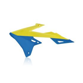 Coppia fianchetti radiatore ACERBIS gialli/blu per SUZUKI RM-Z