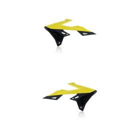 ACERBIS Yellow/Black Radiator Side Panels for SUZUKI RM-Z