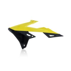 Coppia fianchetti radiatore ACERBIS gialli/neri per SUZUKI RM-Z