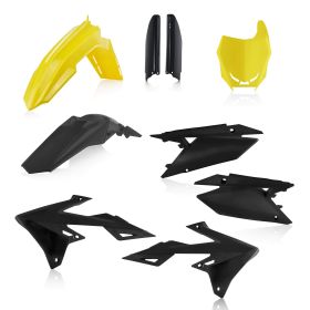 Kit carene 9 pezzi ACERBIS giallo/nero per SUZUKI RM-Z