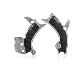 Paratelaio ACERBIS X-Grip argento per YAMAHA