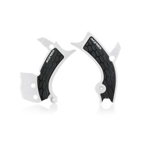 Paratelaio ACERBIS X-Grip bianco/nero per YAMAHA