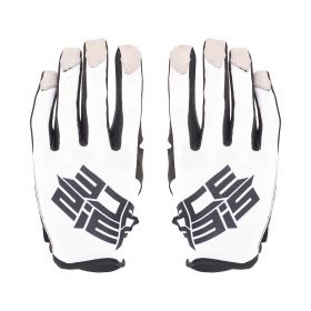Motocross Enduro Gloves ACERBIS MX X-H Approved White Black