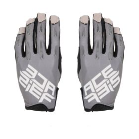 Guanti Motocross Enduro ACERBIS MX X-H Omologati Grigio Scuro