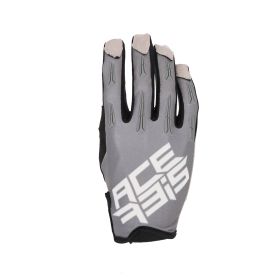 Guanti Motocross Enduro ACERBIS MX X-H Omologati Grigio Scuro