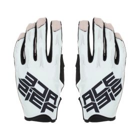 Motocross Enduro Gloves ACERBIS MX X-H Approved Light Grey