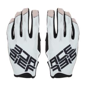 Guanti Motocross Enduro ACERBIS MX X-H Omologati Grigio Chiaro