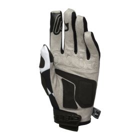 Motocross Enduro Gloves ACERBIS MX X-H Approved Black White