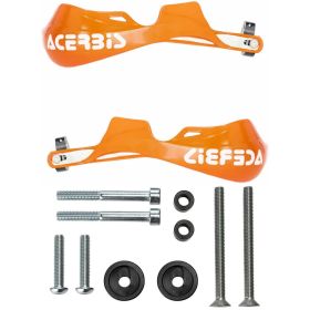 Kit paramani chiusi ACERBIS Rally Pro arancio e kit di montaggio