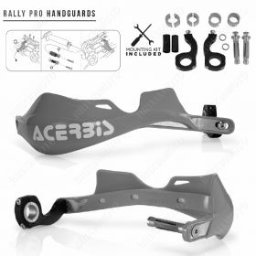 KIT ADAPTEURS + PROTEGE-MAINS RALLY PRO BLANC AFRICA TWIN ADVENTURE SPORTS 16/18