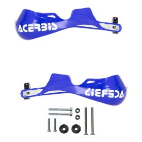 Kit paramani chiusi ACERBIS Rally Pro blu e kit di montaggio