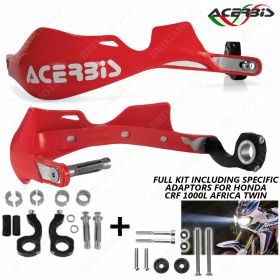 KIT ADATTATORI + PARAMANI RALLY PRO ROSSO