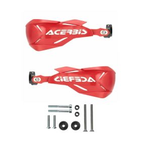 X-FACTORY Garde-mains fermés rouges pour Honda/Husqvarna