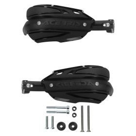 ACERBIS Endurance-X Geschlossene Handprotektoren Schwarz und Montagesatz