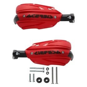 Kit paramani chiusi ACERBIS Endurance-X rossi/black e kit di montaggio