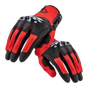 Motorcycle Gloves ACERBIS CE RAMSEY MY VENTED Approved Red