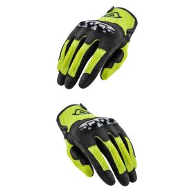 Guanti Moto ACERBIS CE RAMSEY MY VENTED Omologati Nero Giallo