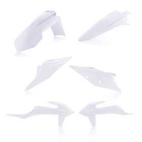 Kit carene 6 pezzi ACERBIS bianco per KTM