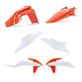 ACERBIS Verkleidungskit 6 Teile 2021 Modell Orange/Weiß für KTM