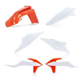 ACERBIS Verkleidungskit 6 Teile 2022 Modell Orange/Weiß für KTM
