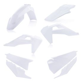 Kit de carénage ACERBIS 8 pièces blanc pour HUSQVARNA