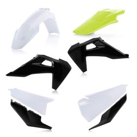 ACERBIS Verkleidungskit 8 Teile Weiß/Schwarz für HUSQVARNA