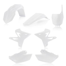 Kit carene 7 pezzi ACERBIS bianco per YAMAHA YZ