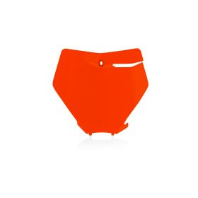 Tabella portanumero anteriore ACERBIS arancio per KTM