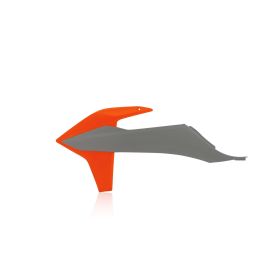 ACERBIS Graue/Orange Kühler-Seitenverkleidungen für KTM
