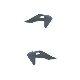 ACERBIS metallic gray radiator side panels for HUSQVARNA