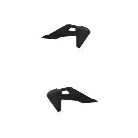 ACERBIS metallic black radiator side panels for HUSQVARNA