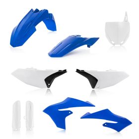 Kit de carénage ACERBIS 9 pièces bleu/blanc pour YAMAHA YZ 65