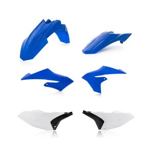 Kit carene 6 pezzi ACERBIS blu/bianco per YAMAHA YZ 65