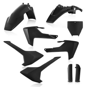 ACERBIS Verkleidungskit 9 Teile Schwarz für HUSQVARNA TC 65