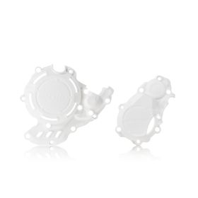 ACERBIS white clutch and ignition cover guards for KTM/Husqvarna