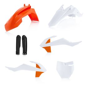 ACERBIS Verkleidungskit 7 Teile 2021 Modell Orange/Weiß