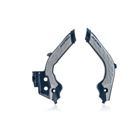 ACERBIS X-Grip blau/grauer Rahmenprotektor für Husqvarna