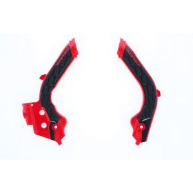 ACERBIS X-Grip Rot/Schwarz Rahmenprotektor für Husqvarna