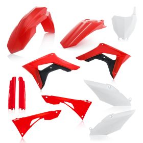 ACERBIS Verkleidungskit 11 Teile Rot/Weiß