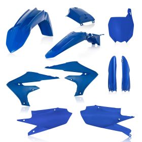 Kit de carénage de 10 pièces bleu pour YAMAHA ACERBIS