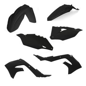 Kit carene 6 pezzi ACERBIS nero per KAWASAKI