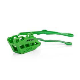 ACERBIS grünes Kettengleiterset für KAWASAKI