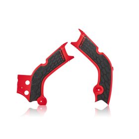 Paratelaio ACERBIS X-Grip rosso/nero per HONDA
