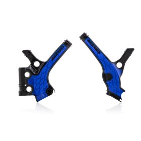 Paratelaio ACERBIS X-grip nero/blu per YAMAHA YZ 85