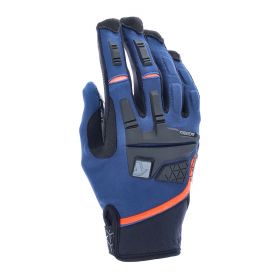 Gants de Motocross Enduro ACERBIS CE X-ENDURO Approved Bleu Orange