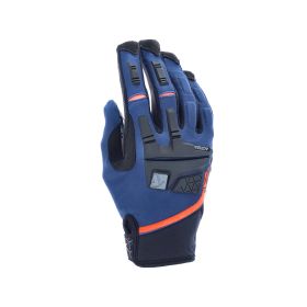 Guanti Motocross Enduro ACERBIS CE X-ENDURO Omologati Blu Arancio