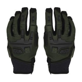Guanti Motocross Enduro ACERBIS CE X-ENDURO Omologati Verde Militare